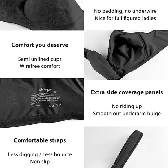 Full coverage wire Free Bra - Picture 4 of 5